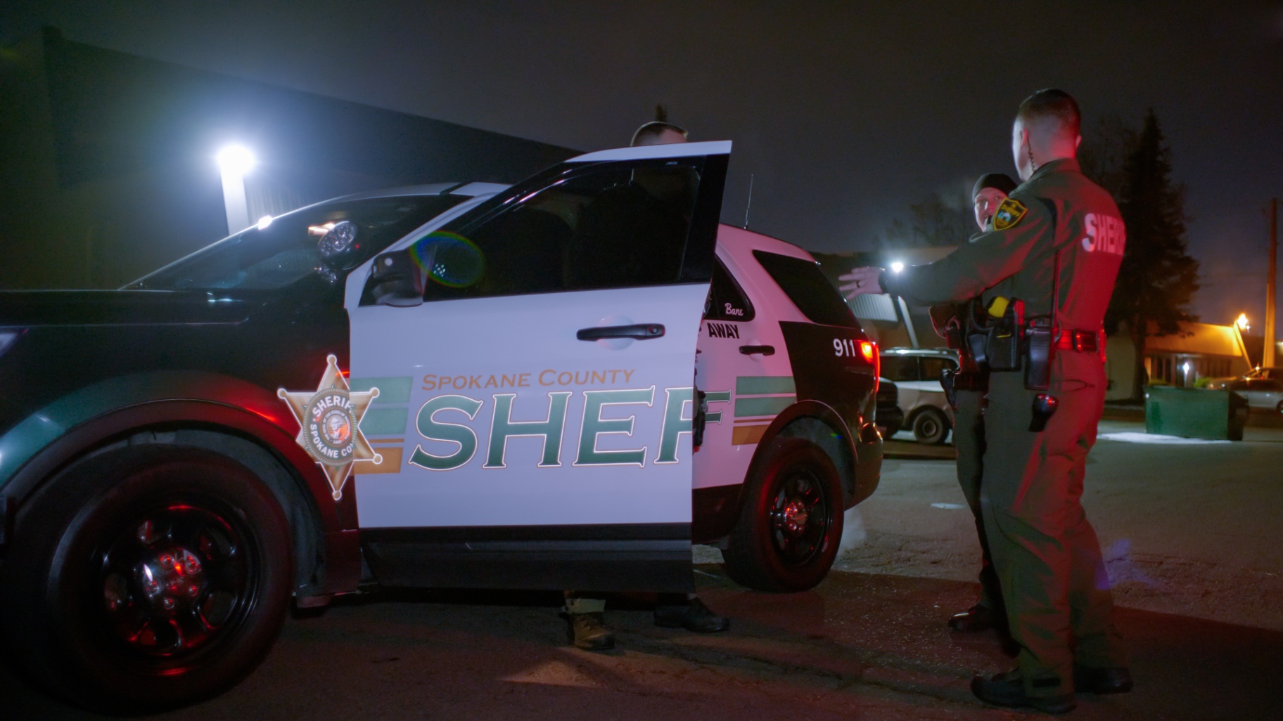 Traffic enforcement stop